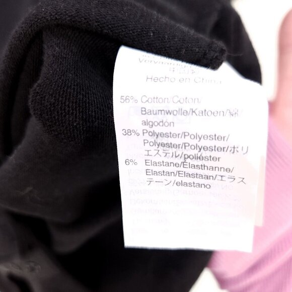 Madewell Bodysuit Size Medium Black Ribbed Long Sleeve Full-Coverage Layering - Picture 10 of 11